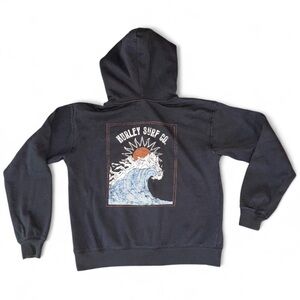 Hurley Women's Hoodie - Black/Multi - M – Hurley Surf Co. Black Graphic Printed